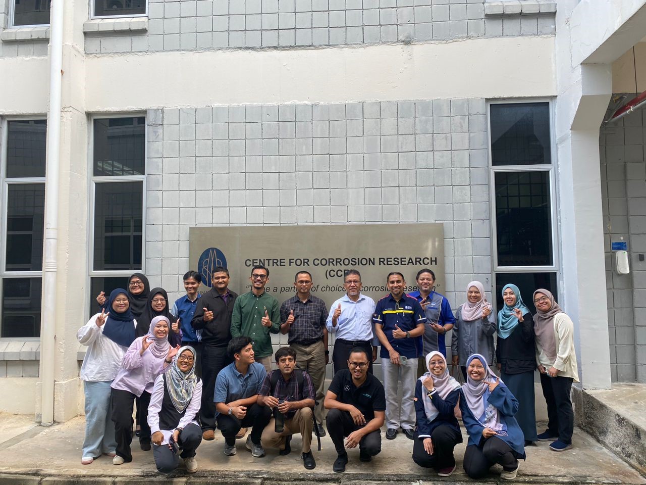 Visit to Centre For Corrosion Research, UTP